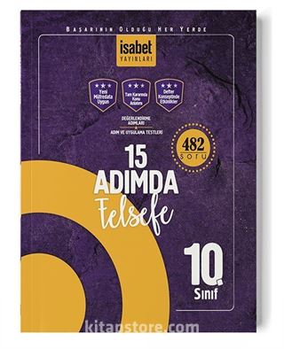 10. Sınıf 15 Adımda Felsefe