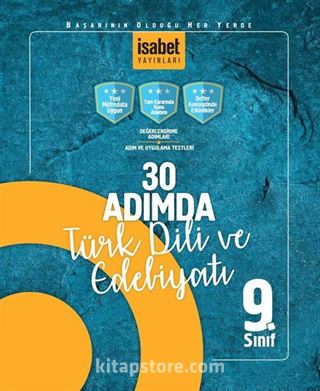 9. Sınıf 30 Adımda Türk Dili ve Edebiyatı