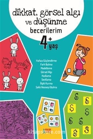 Dikkat Görsel Algı ve Düşünme Becerileri (4+ Yaş)