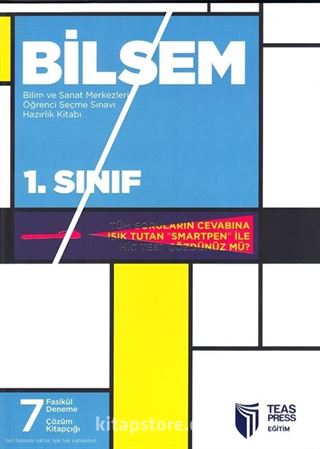 1. Sınıf Bilsem Bilim ve Sanat Merkezleri Öğrenci Seçme Sınavı Hazırlık Kitabı