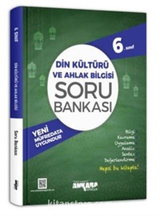 6. Sınıf Din Kültürü ve Ahlak Bilgisi Soru Bankası