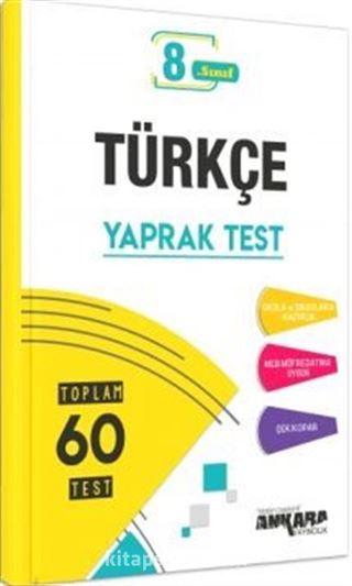 8. Sınıf Türkçe Yaprak Test