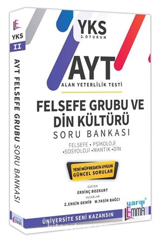 YKS AYT Lemma Felsefe Grubu ve Din Kültürü Soru Bankası