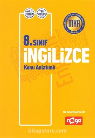 8. Sınıf İngilizce Konu Anlatımlı