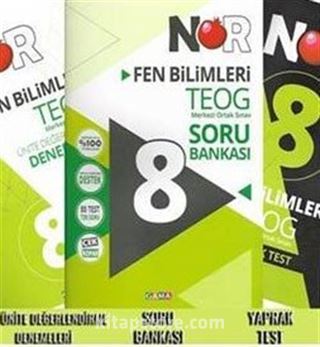 8. Sınıf Nar Fen Bilimleri Soru Bankası (3'lü Set)