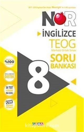 8. Sınıf Nar İngilizce Merkezi Ortak Sınav Soru Bankası