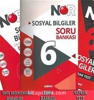 6. Sınıf Nar Sosyal Bilgiler 3'lü Set