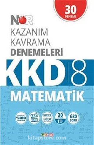 8 Nar Kazanım Kavrama Denemeleri Matematik 30 Deneme