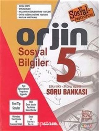 5 Orjin Sosyal Bilgiler Konu Özetli Soru Bankası