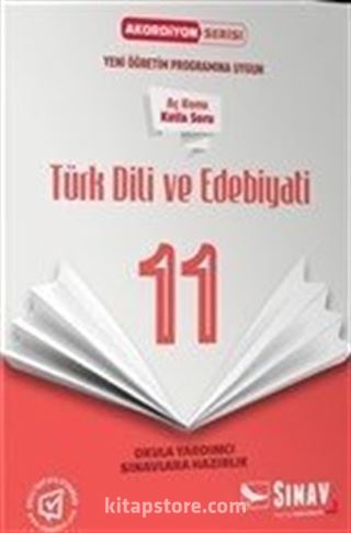 11. Sınıf Akordiyon Serisi Türk Dili ve Edebiyatı Aç Konu Katla Soru