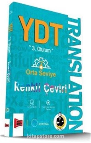 YKS 3. Oturum YDT Translation Orta Seviye Renkli Çeviri