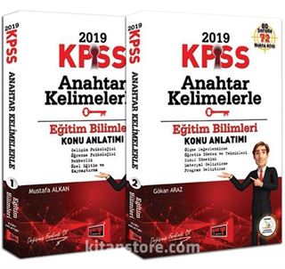 2019 KPSS Eğitim Bilimleri Anahtar Kelimelerle Eğitim Bilimleri Konu Anlatımı (2 Kitap)