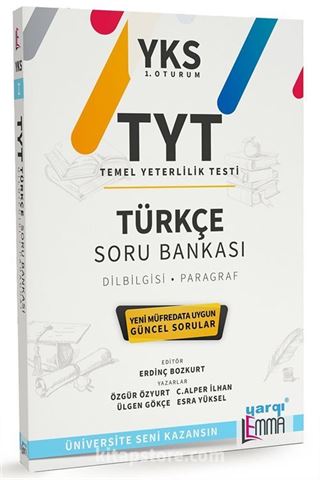 YKS TYT Lemma Türkçe Soru Bankası