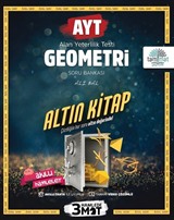 AYT Geometri Altın Kitap Tamamı Video Çözümlü Soru Bankası