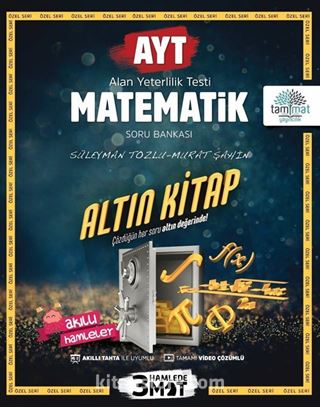 AYT Matematik Altın Kitap Tamamı Video Çözümlü Soru Bankası