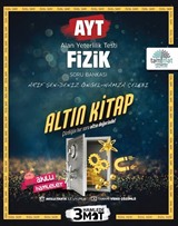 AYT Fizik Altın Kitap Tamamı Video Çözümlü Soru Bankası