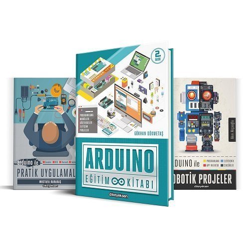 Arduino ile Projelere Hızlı Başlangıç Seti (3 Kitap)