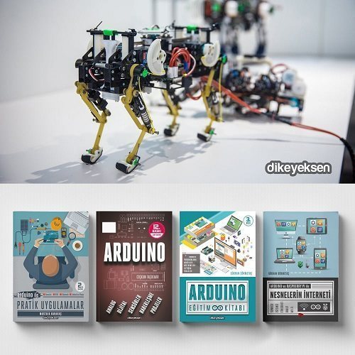 Arduino Eğitimine Başlangıç Seti (4 Kitap)