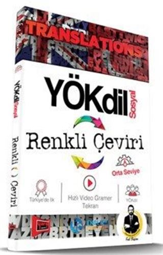 YÖKDİL Sosyal Translations Orta Seviye Renkli Çeviri