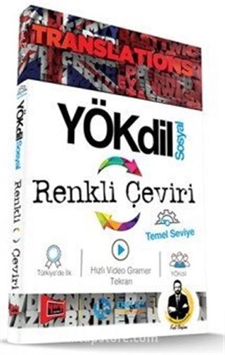 YÖKDİL Sosyal Translations Temel Seviye Renkli Çeviri