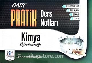 ÖABT Kimya Öğretmenliği Pratik Ders Notları