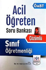 ÖABT Sınıf Öğretmenliği Acil Öğreten Çözümlü Soru Bankası