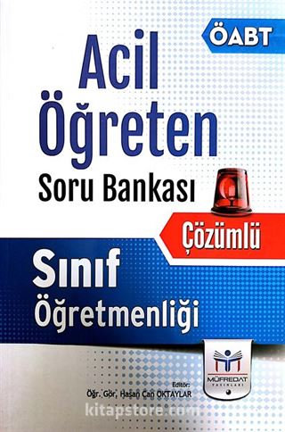 ÖABT Sınıf Öğretmenliği Acil Öğreten Çözümlü Soru Bankası