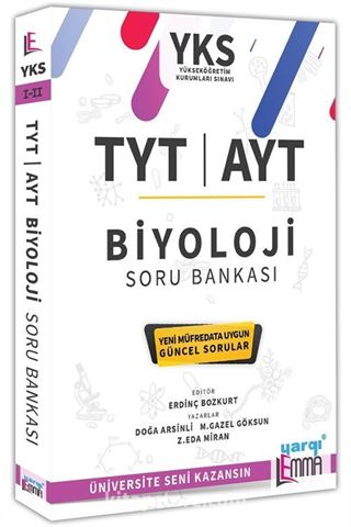 YKS TYT AYT Lemma Biyoloji Soru Bankası