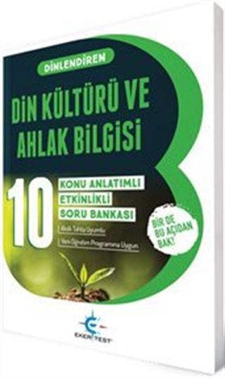 10. Sınıf Dinlendiren Defter Konu Anlatımlı Etkinlikli Soru Bankası