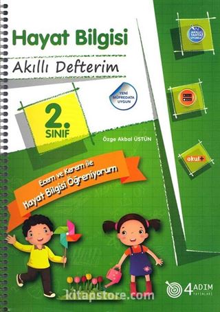 2. Sınıf Hayat Bilgisi Akıllı Defterim