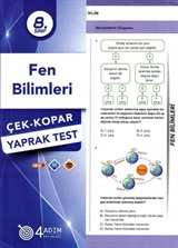 8. Sınıf Fen Bilimleri Çek-Kopar Yaprak Test