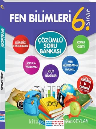 6. Sınıf Fen Bilimleri Video Çözümlü Soru Bankası