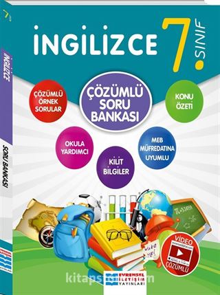 7. Sınıf İngilizce Video Çözümlü Soru Bankası