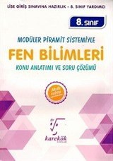 8. Sınıf Modüler Piramit Sistemiyle Fen Bilimleri Konu Anlatımı ve Soru Çözümü