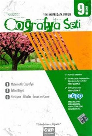 9. Sınıf Coğrafya Seti