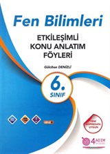 6. Sınıf Fen Bilimleri Etkileşimli Konu Anlatım Föyleri