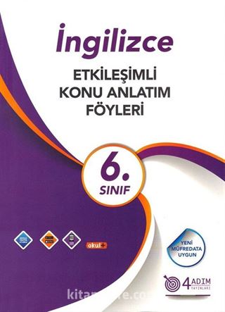 6. Sınıf İngilizce Etkileşimli Konu Anlatım Föyleri