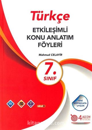 7. Sınıf Türkçe Etkileşimli Konu Anlatımlı Föyleri