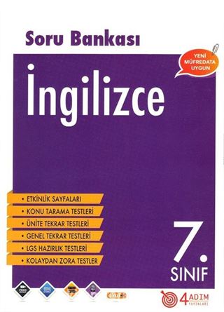 7. Sınıf İngilizce Soru Bankası