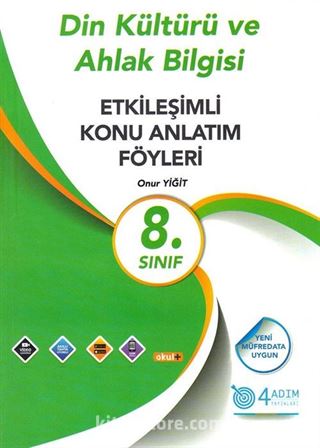 8. Sınıf Din Kültürü ve Ahlak Bilgisi Etkileşimli Konu Anlatımlı Föyleri