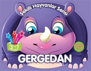 Gergedan / Şekilli Hayvanlar Serisi