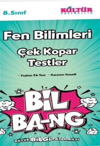 8. Sınıf Fen Bilimleri Bil Bang Çek Kopar Yaprak Test