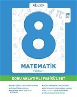 8. Sınıf Matematik Konu Anlatımlı Fasikül Set (7 Fasikül)