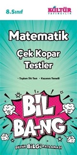 8. Sınıf Matematik Bil Bang Çek Kopar Yaprak Testler