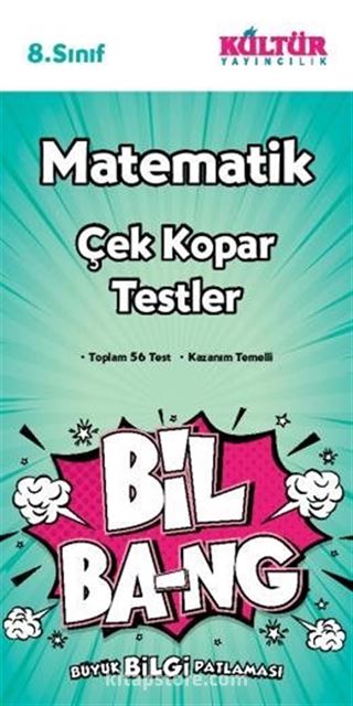 8. Sınıf Matematik Bil Bang Çek Kopar Yaprak Testler