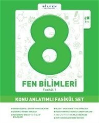 8. Sınıf Fen Bilimleri Konu Anlatımlı Fasikül Set (5 Fasikül)