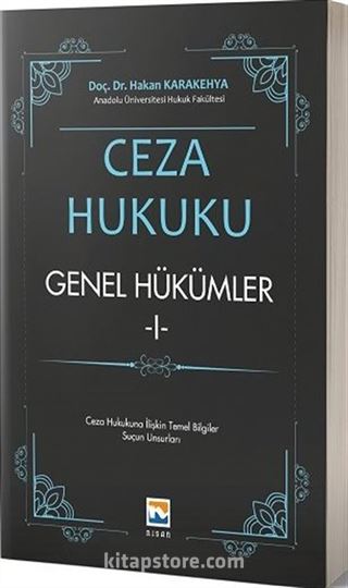 Ceza Hukuku Genel Hükümler 1