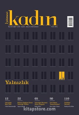 Bilimevi Kadın Dergisi Sayı:7 Ekim Kasım Aralık 2018