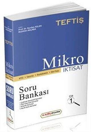 TEFTİŞ KPSS Mikro İktisat Cilt 1 Soru Bankası