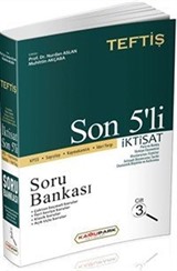 TEFTİŞ KPSS İktisat Cilt: 3 Son 5'li Soru Bankası